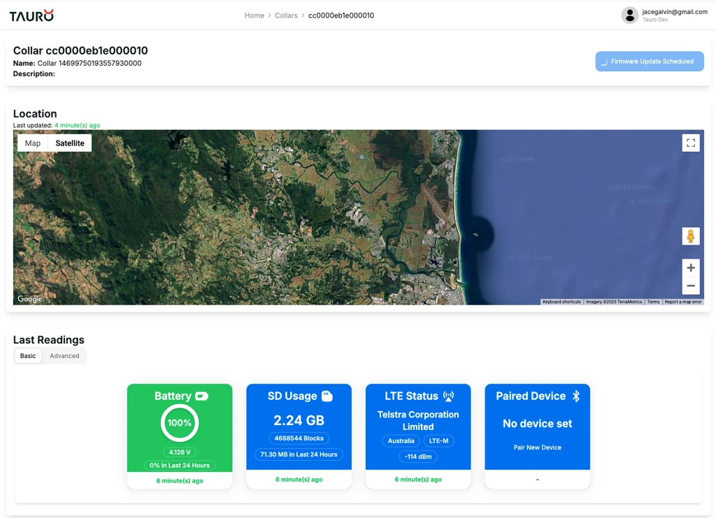 Firmware Update Scheduled