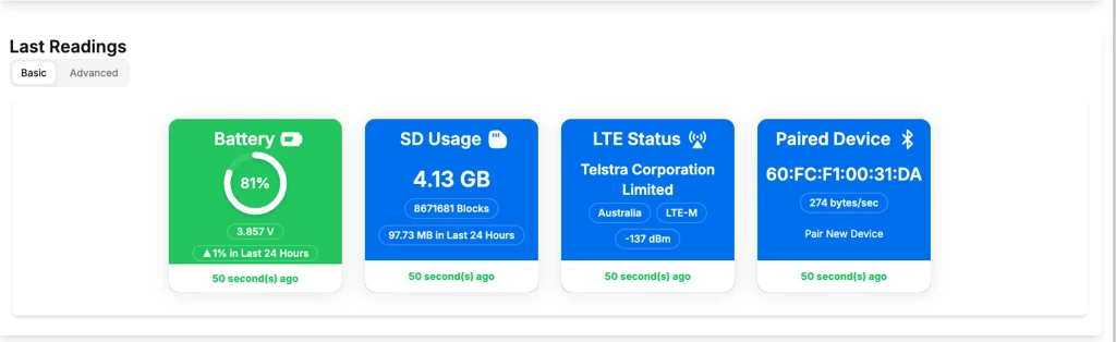 Paired Device - Connected